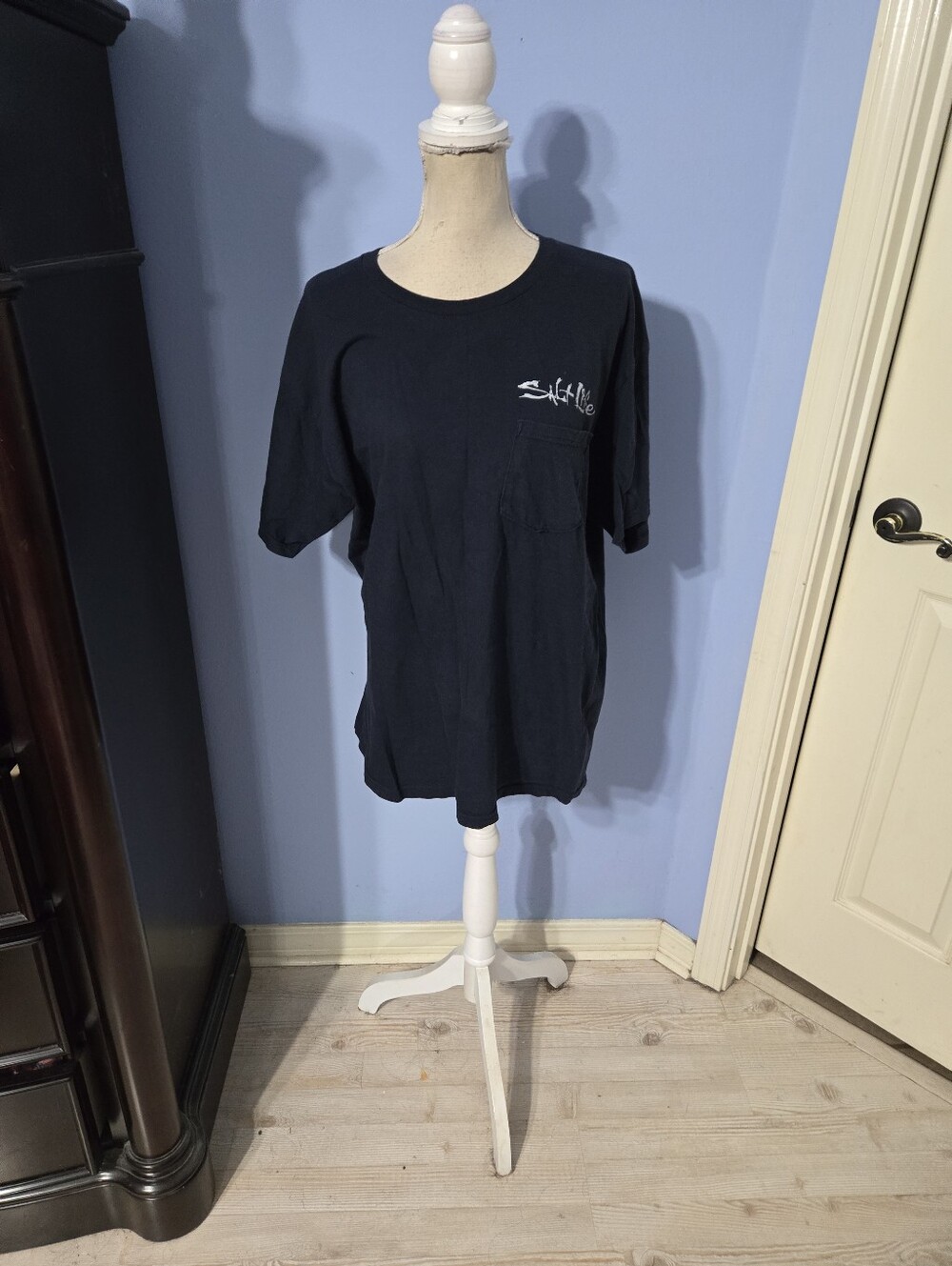 Salt Life Shirt Mens Large Black Graphic Tee